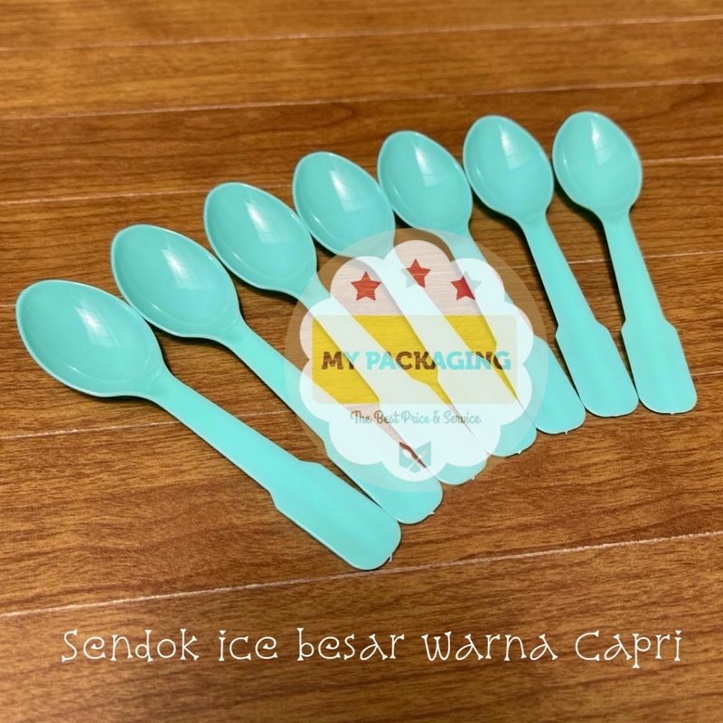 Sendok Ice Cream BESAR / Sendok Jely / Sendok Puding  - PREMIUM 50pcs