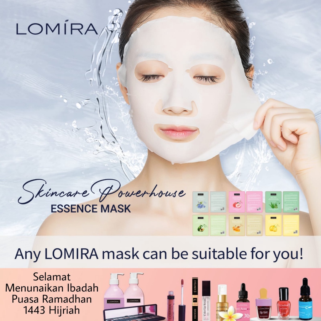 Lomira Essence Mask - Masker Wajah