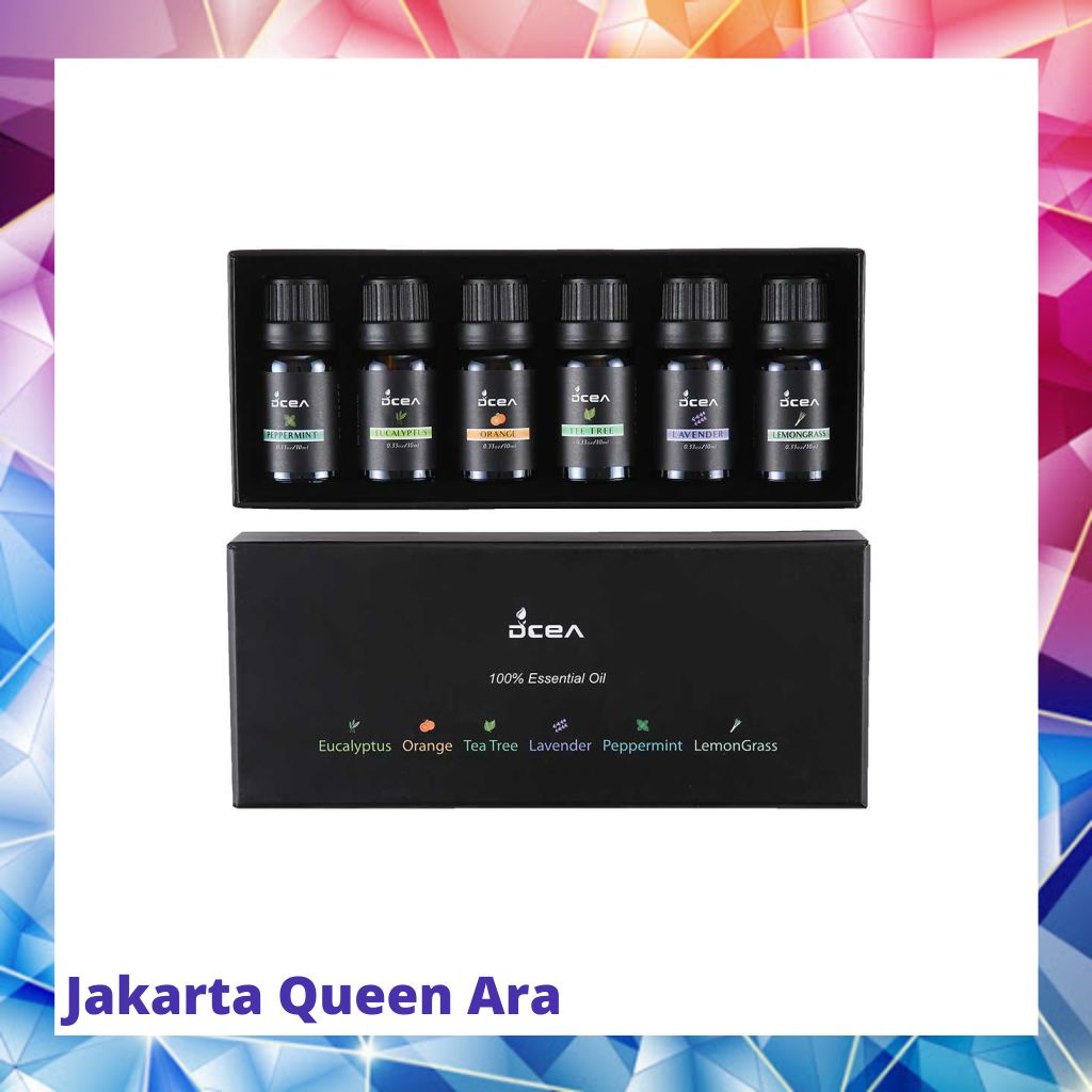 DCEA Minyak Aromatherapy 6 in 1 Essential Fragrance Oil 10ml - RH-3