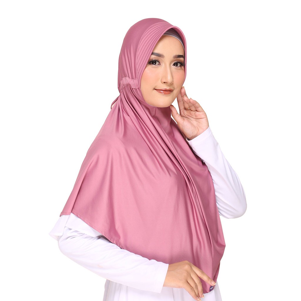 Elzatta Jilbab Instan Polos Zaria Sahara L-621