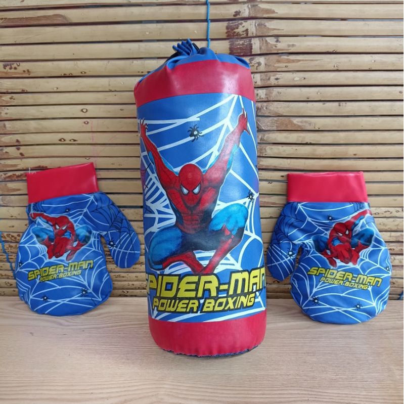 Mainan Samsak Tinju Boxing plus Sarung Tangan