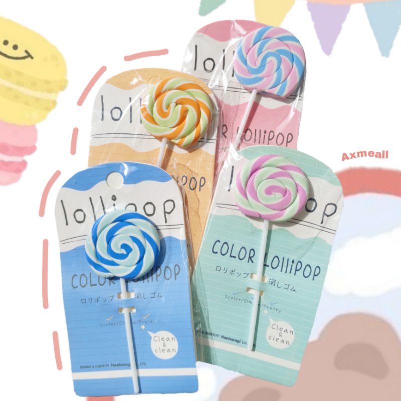 

Penghapus / Eraser Lollipop Lucu