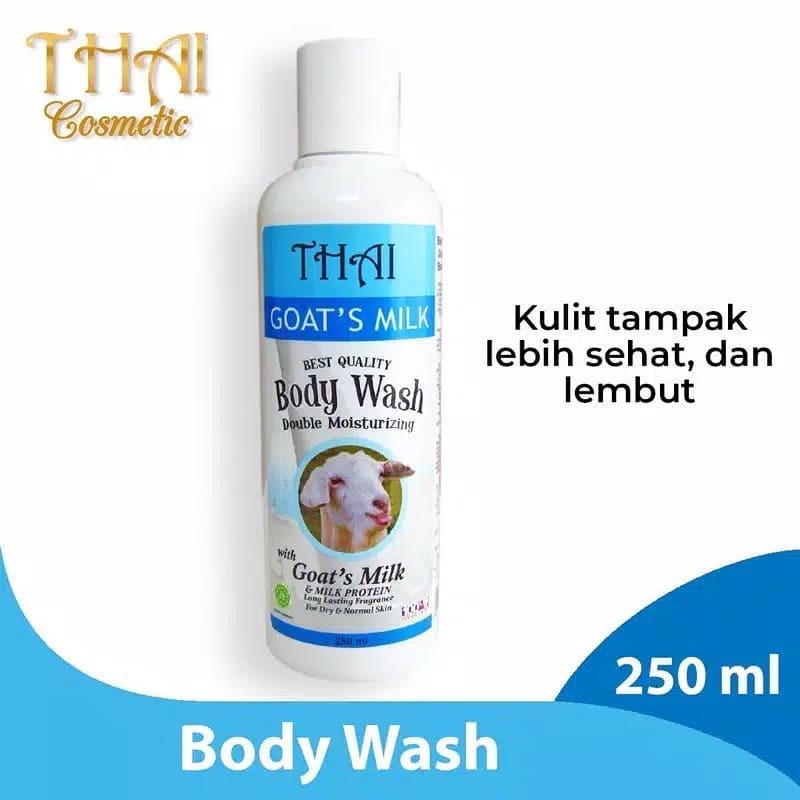 Jual MANTULAJAA THAI Goats Milk Body Wash / Sabun Mandi Kambing Cair