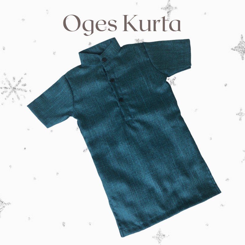 OGES Baju Koko Kemeja Kareem Kurta Anak 1-5 Tahun