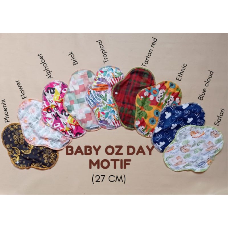Menspad baby-oz - pembalut kain