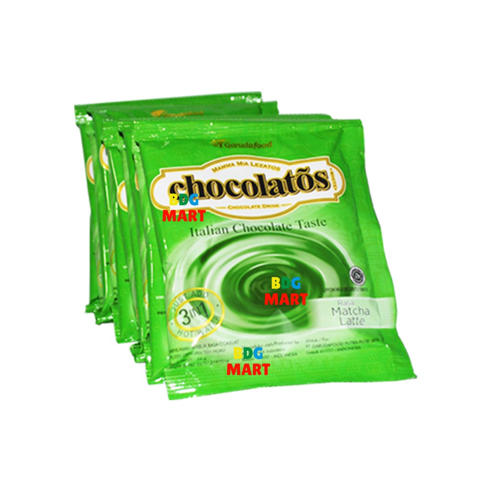 

RENCENG Chocolatos Drink Matcha Minuman Coklat Serbuk Dengan Rasa Teh Hijau - 10 x 26gr