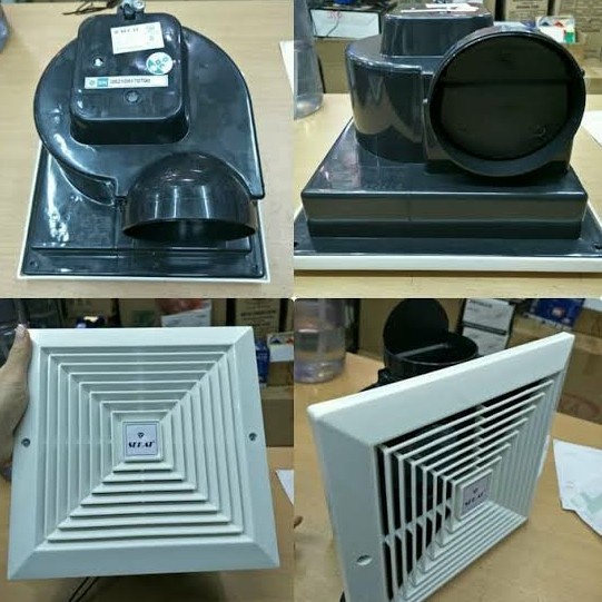 SEKAI EXHAUST FAN PLAFON 10 INCH MVF - 1091 MVF-1091 HEXOS FAN PLAFON 10&quot;