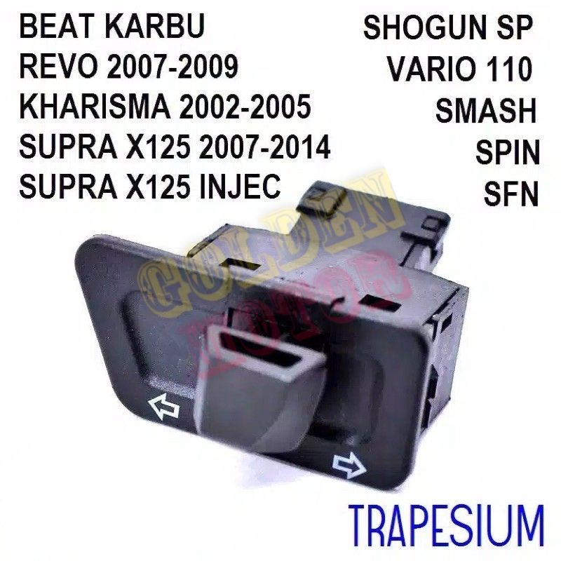 Jual Tombol Sen Saklar Sein Untuk Motorkarisma Supra Fit New Supra X Smash Shogun Spin