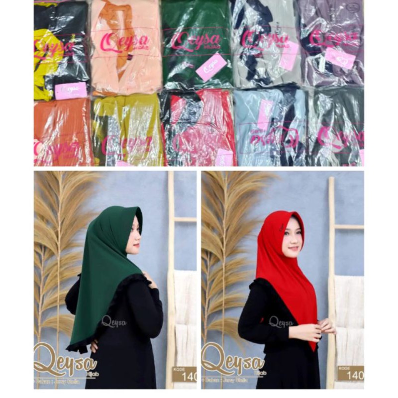 Qeysa hijab kode 140 murah meriah Langsung Agen resmi