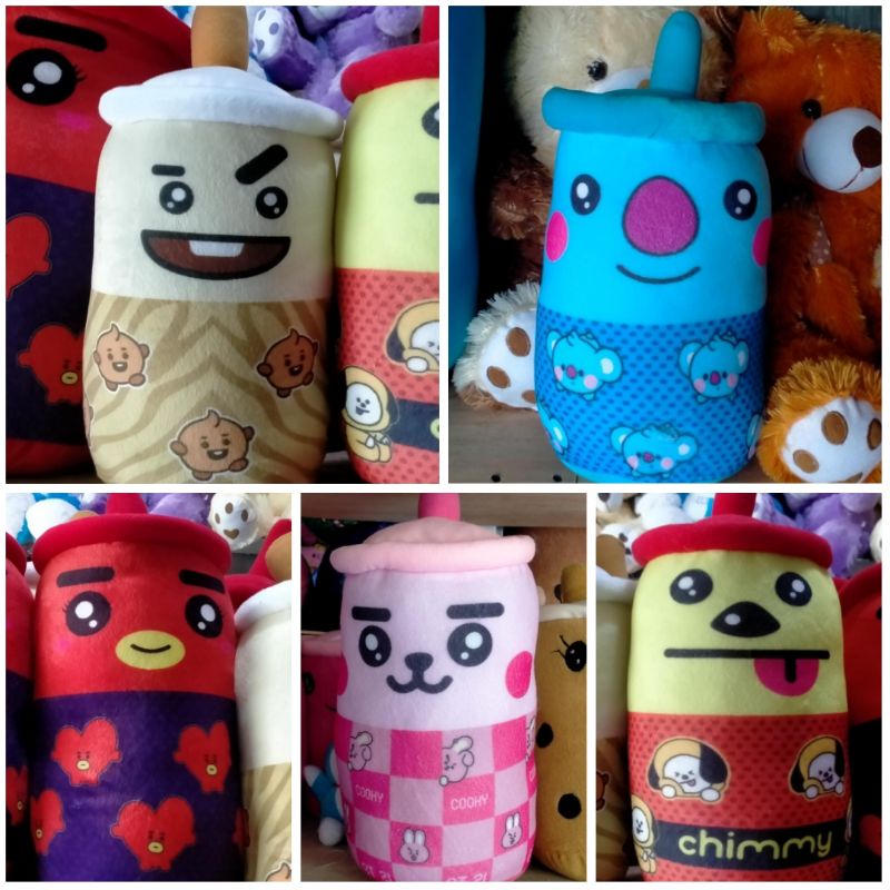Boneka BTS Non Led / Boneka Boba Viral