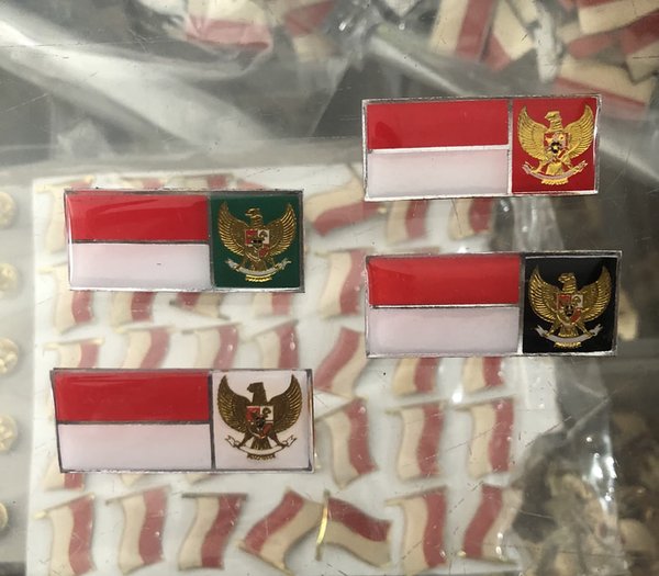 Pin Garuda LK Paskibra Peniti Bahan Resin