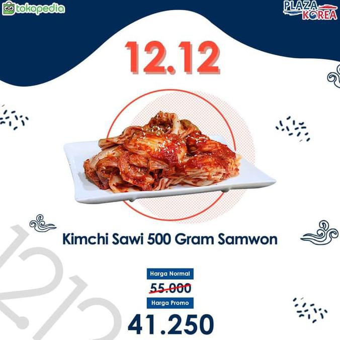 

TERPOPULER KIMCH SAWI FRESH 500GR- MAKANAN KOREA MURAH