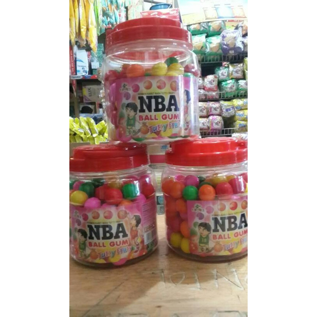 

Jual permen karet bulat nba ball gum Limited