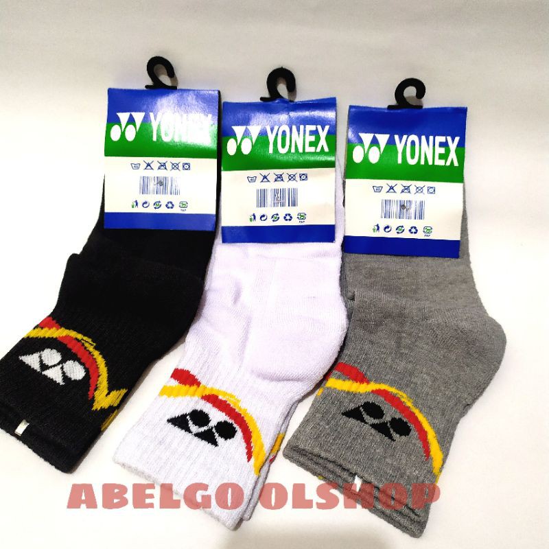 kaos kaki badminton YONEX tebal/kaos kaki sport tery tebal lembut/diatas mata kaki