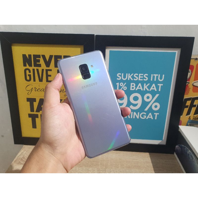 SAMSUNG A8 PLUS GREY RAM 6/64GB SEIN MINUS