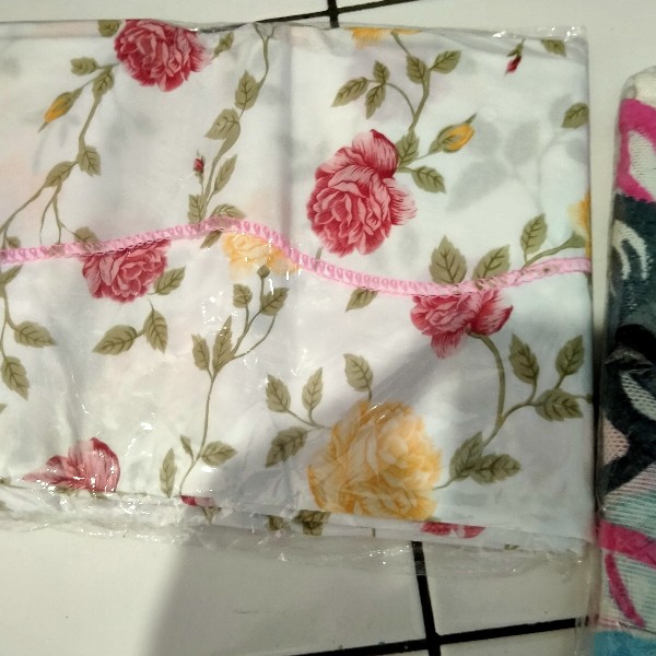 [original] Bohemian Pvc Table Cloth / Taplak Meja Makan Waterproof Tahan Air 140x180