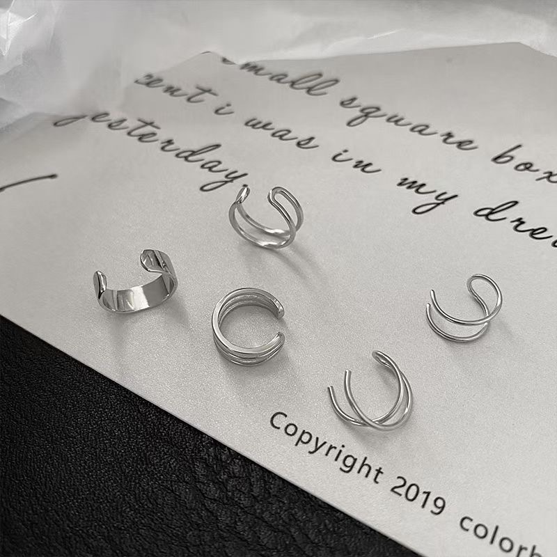 2pcs / Set Anting Hoop Model Silang Warna Emas Untuk Anak Perempuan