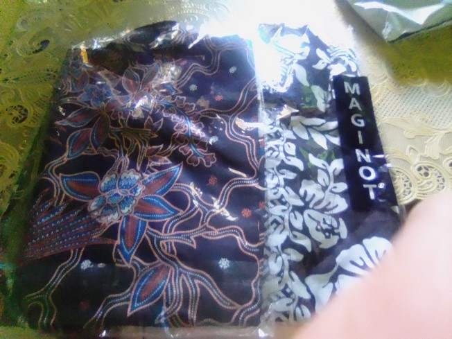 Maginot Kemeja Batik Sambara-ss Lengan Pendek Pria