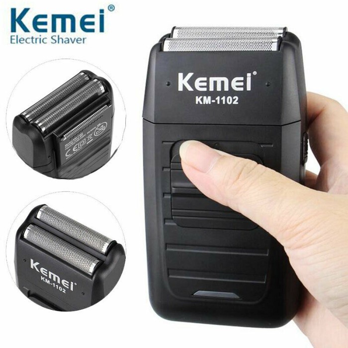 Kemei KM-1102 Shaver Profesional Alat Cukur Rambut Kumis Jenggot