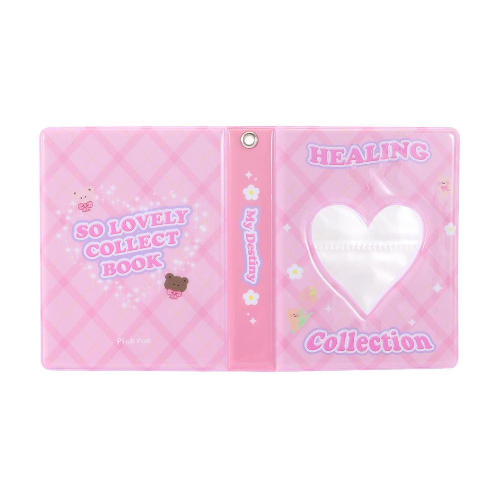 Album Foto Populer Dekorasi Rumah Bisa Ganti Inner Card Collect Hollowed Heart Photocard Holder Untuk Untuk Polaroid 3inch