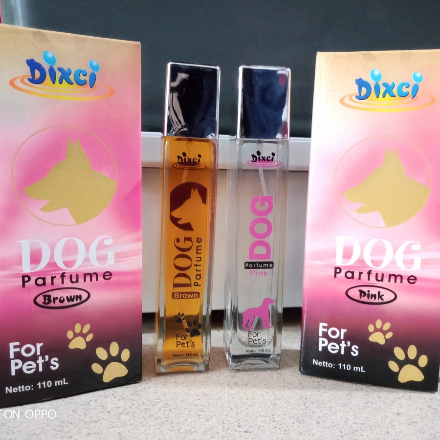 Parfum dixci dog pink 110ml/ parfum khusus anjing