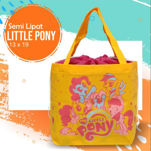 

[COD] Tas souvenir anak tas ultah goodie bag LITTLE PONY