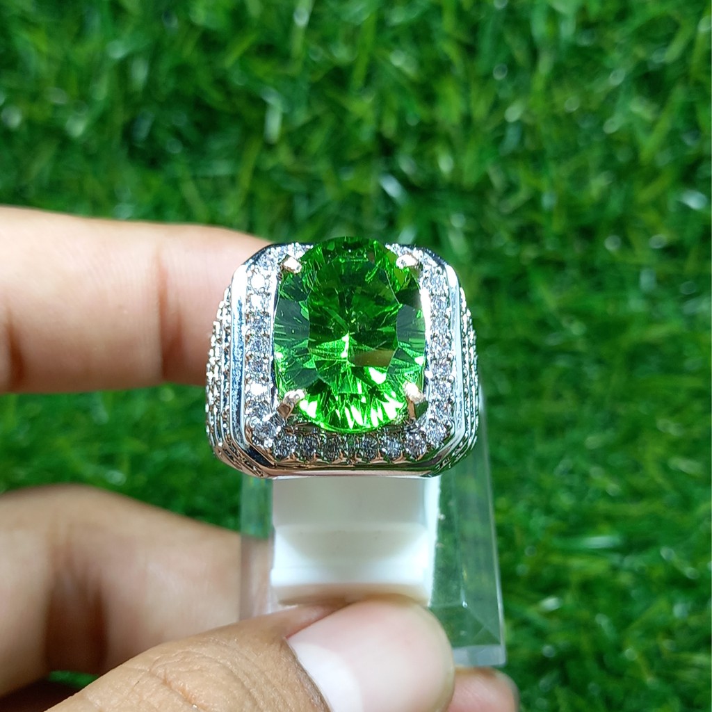 CINCIN PERMATA MOLDAVITE ASLI