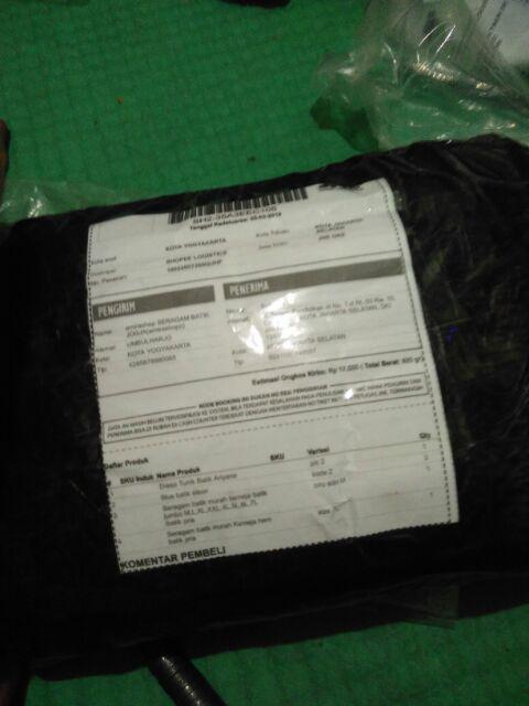 Kemeja Batik/ Hem Batik Seragam Batik Size M L Xl Xxl 4l 5l 6l 7l 8l
