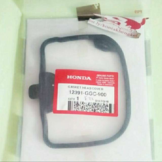 Gasket Head Cover Seal Perpak Karet Tutup Kop Beat Spacy Scoopy Vario