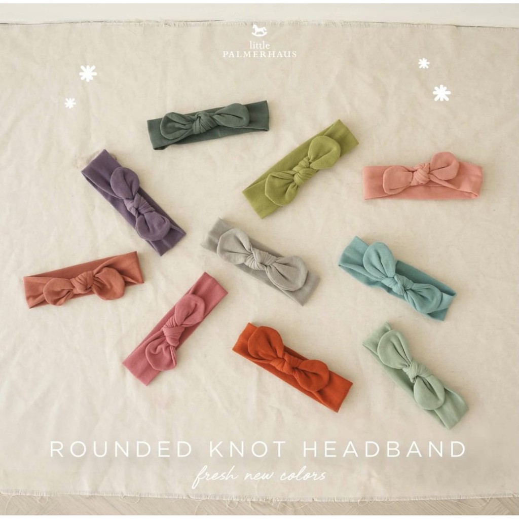 Palmerhaus CLASSIC / Rounded Knot / Nautical Headband Super Soft CBKS