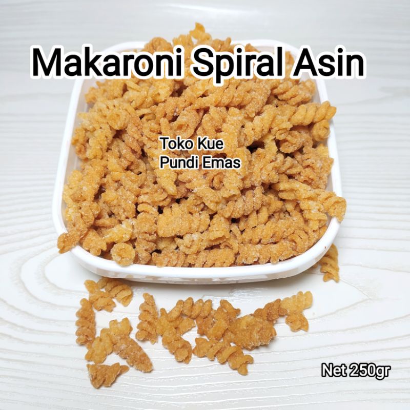 Makaroni Spiral Super Pedas Dan Asin / Makaroni Spiral Kiloan Terlaris