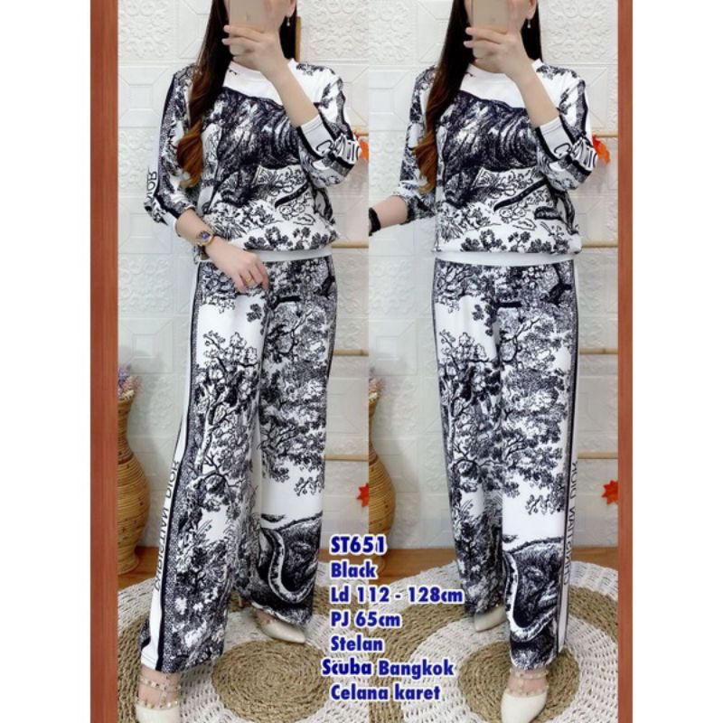 Setelan Celana Wanita Jumbo Terlaris / Setcel Wanita Jumbo Terlaris / Setcel Jumbo / Setcel Cristian