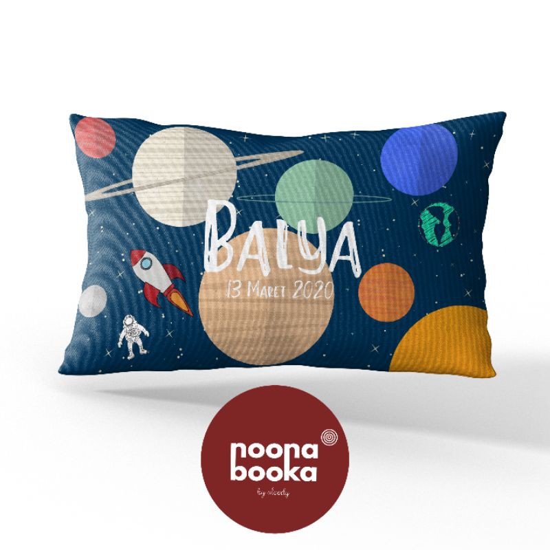 

Bantal Custom Kado Planet Nama