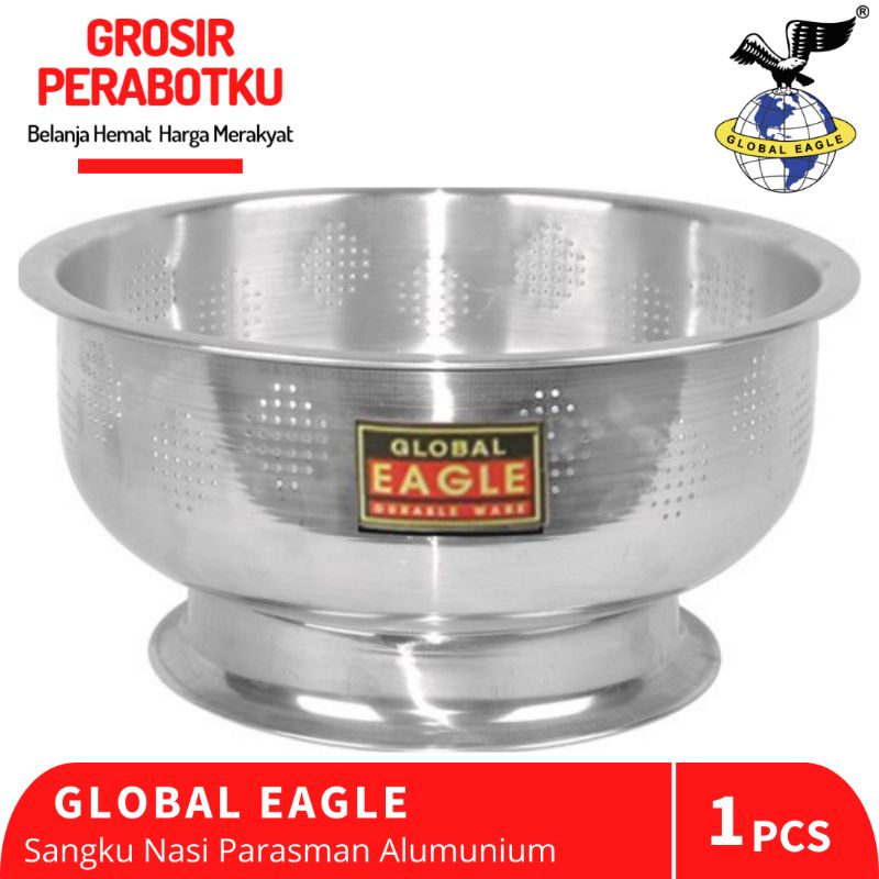 Wakul Nasi / Sangku Nasi / Tempat Nasi 22 24 26 35 40cm Global Eagle