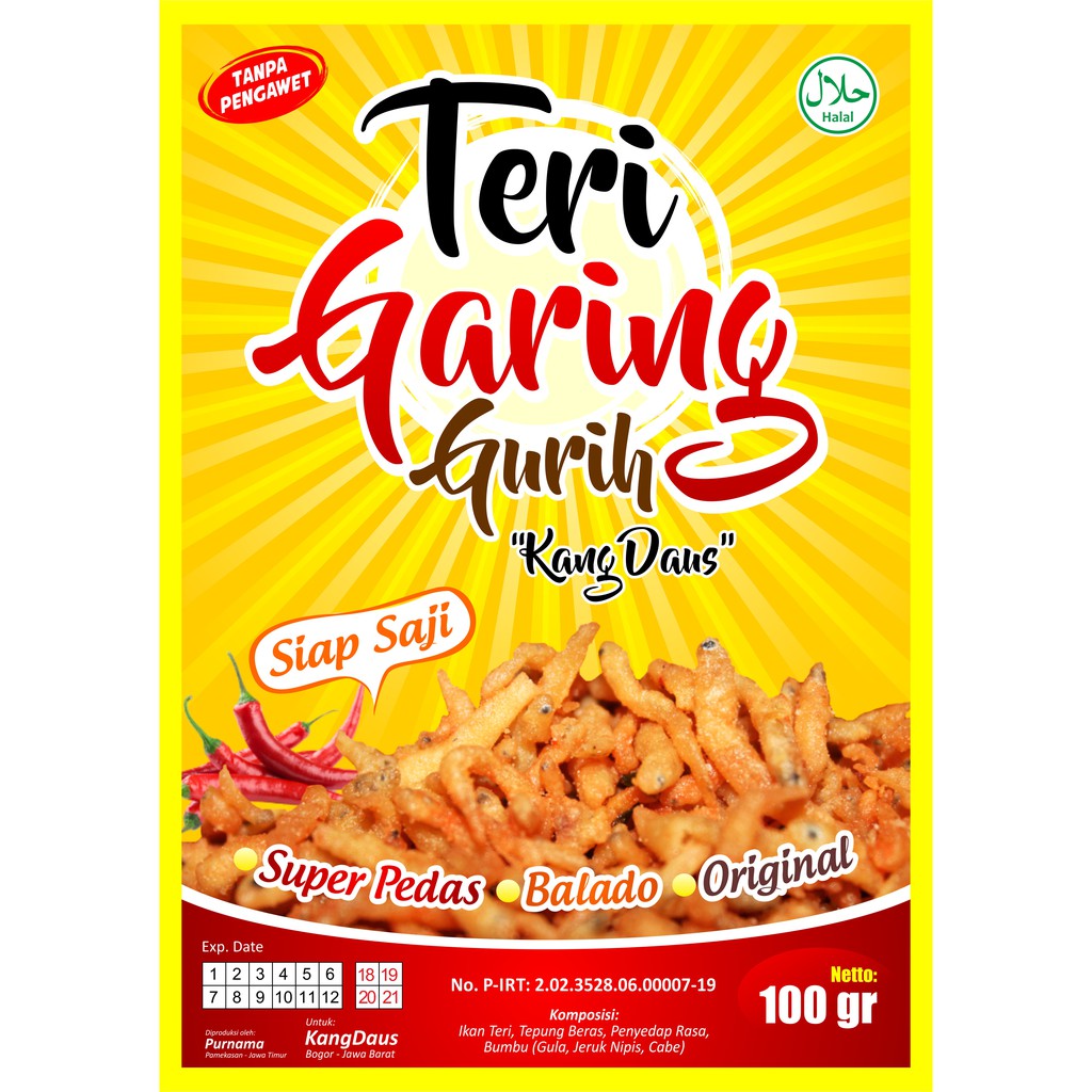 

Teri Garing Gurih - KangDaus Bogor