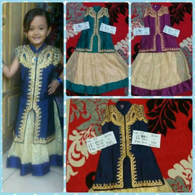 Baju india Anak Mastani