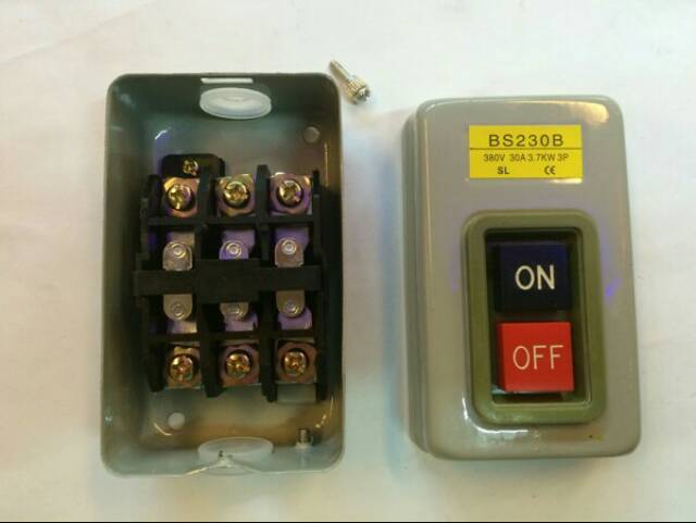 Power Push Button BS216B 16A