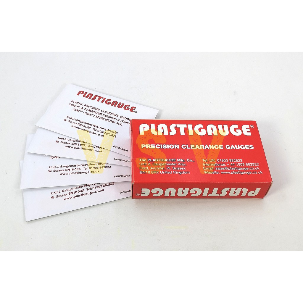 PLASTIGAUGE MERAH PLASTI GAUGE PLASTIC GAUGE MERAH 0.025-0.175