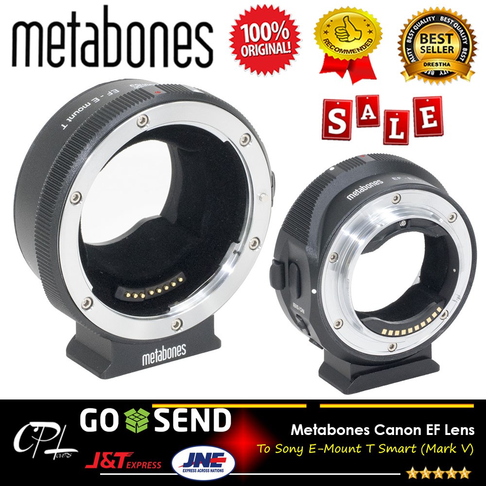 Metabones Canon Ef Lens To Sony E Mount T Smart Mark V Mb Ef E Bt5 Shopee Indonesia