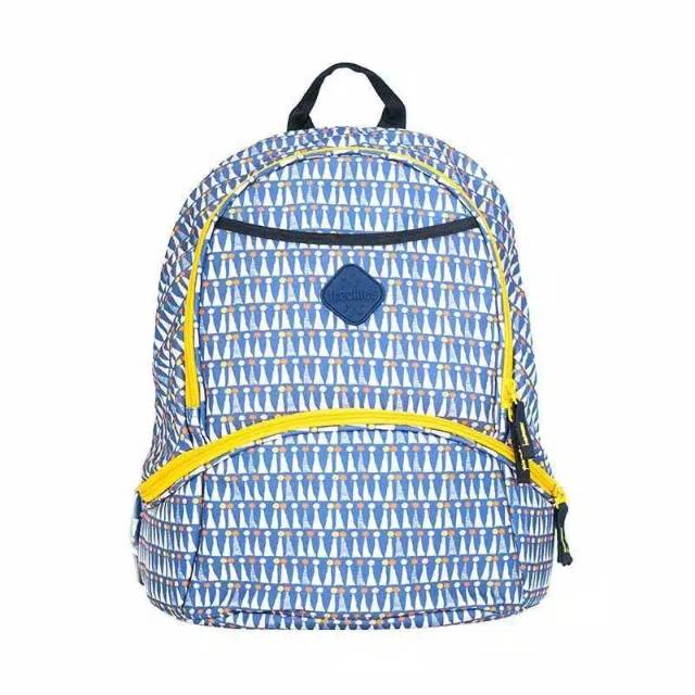 Freckles Kangaroo Bag Triangle Tas Bayi backpack - Blue by OKIEDOG