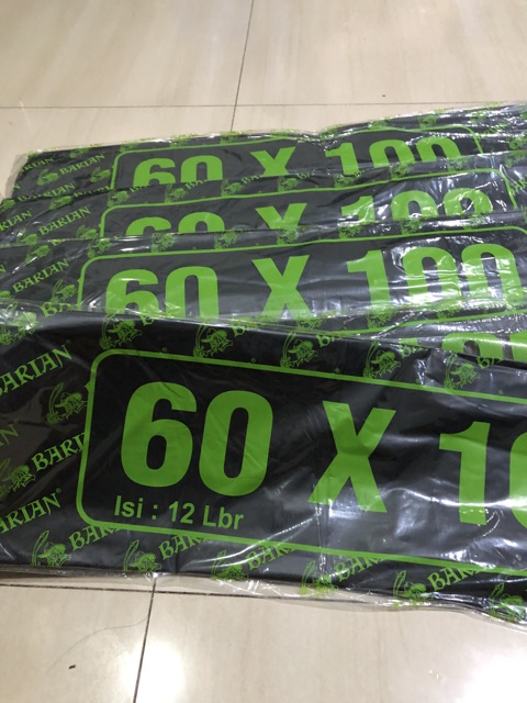 Kantong plastik sampah 60x100