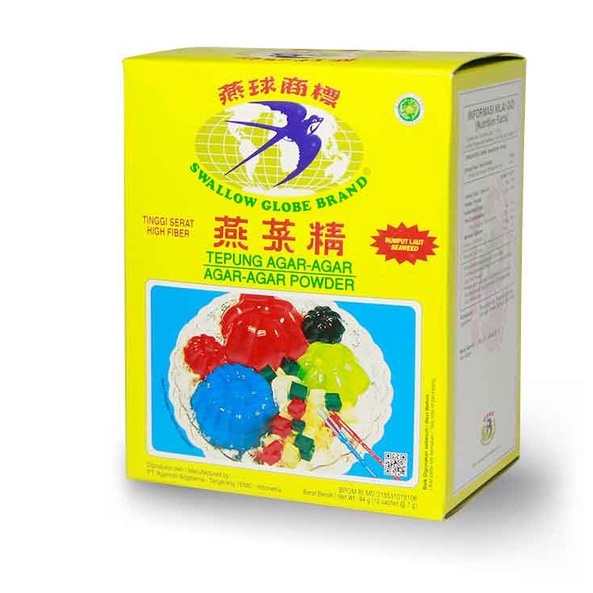 

Tepung Agar-Agar Swallow Globe