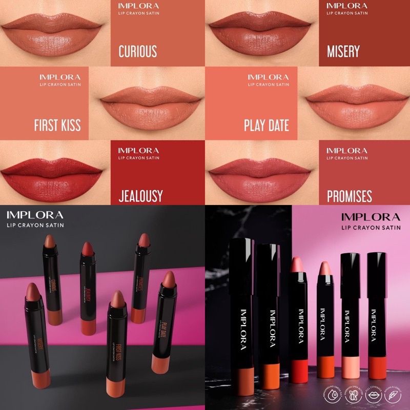 Implora Lip Crayon Satin/Lip crayon
