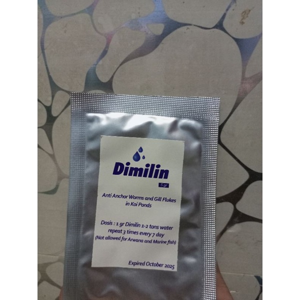 Obat kutu Dimilin / Obat kutu ikan koi / obat kutu ikan / Dimilin / Dimilin kutu koi / kutuclean / kutuclean impor