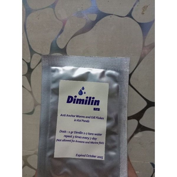 Obat kutu Dimilin / Obat kutu ikan koi / obat kutu ikan / Dimilin / Dimilin kutu koi / kutuclean / kutuclean impor