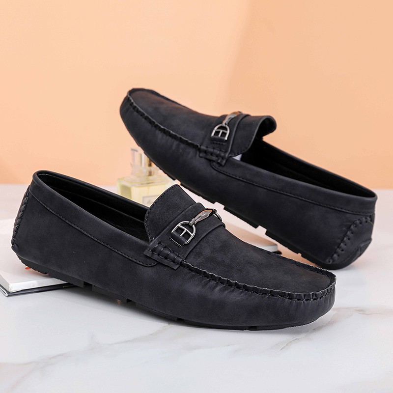 Sepatu Kasual Pria Slip On Sepatu Formal Fashion Sepatu Terbaru Keren Sepatu Kerja Loafers Bagus