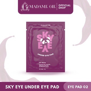 Madame Gie jelly mask blister | luminous sheet mask | sky eye under pad eye mask / STACEY SHEETMASK &amp; JELLY MASK - masker mata dan wajah madame gie BPOM