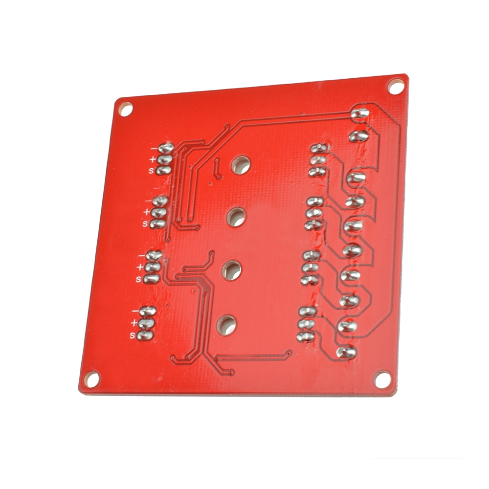 ♢[Ready stock/cod]♢ MOSFET MOSFET MOSFET Tombol 4 Route MOSFET irf540 V2.0 + untuk Arduino