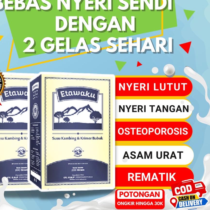 

Rame-Rame⛄ PAKET 2 BOX ETAWAKU PLATINUM - Susu Kambing Etawa Bubuk Rendah Gula Dan Tinggi Kalsium