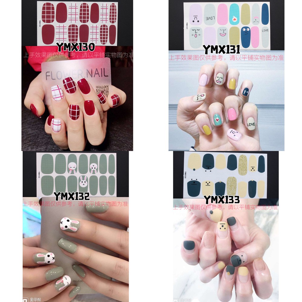 STIKER KUKU NAIL STICKER KARAKTER KODE YMX BAG 4